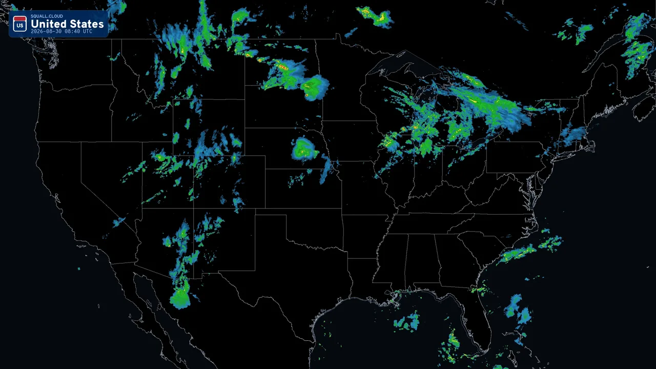 National radar mosaic